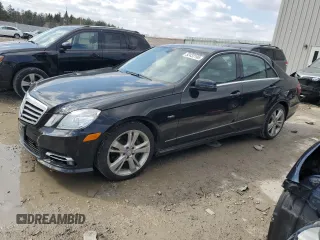 2012 Mercedes-Benz E 350 Luxury with VIN WDDHF8JB8CA645970, listed as a Copart auction lot 52433195 with 130,501 mi miles and Salvage title. Bid and sale history available at DreamBid. Image 1.