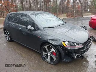2017 Volkswagen GTI S z VIN 3VW447AUXHM004644, wystawiony jako IAAI lot #41849467 z przebiegiem 73 471 mil mil oraz . Historia ofert i sprzedaży dostępna na DreamBid. Obrazek 1.