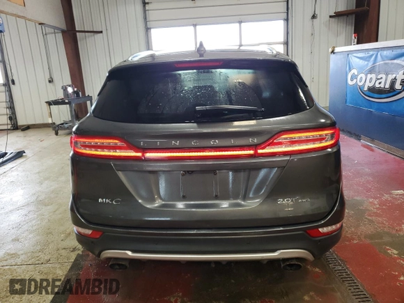 2017 Lincoln MKC Select with VIN 5LMCJ2D90HUL55018, listed as a Copart auction lot 51539275 with 98,938 mi miles and Salvage Title. Bid and sale history available at DreamBid. Image 6.