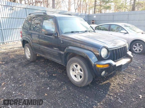 2004 Jeep Liberty Limited with VIN 1J4GL58K44W257636, listed as a IAAI auction lot 41429089 with 134,124 mi miles. Bid and sale history available at carsss.com. Image 1.
