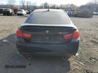 2015 BMW 4 Series 435i with VIN WBA4B1C5XFD955296, listed as a Copart auction lot 79456744 with 98,285 mi miles and Salvage Title. Bid and sale history available at DreamBid. Image 6.