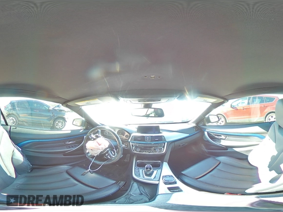 2014 BMW 4 Series 435i with VIN WBA3T3C57EJ876494, listed as a Copart auction lot 80781524 with 49,541 mi miles and Salvage title. Bid and sale history available at DreamBid. Image 13.