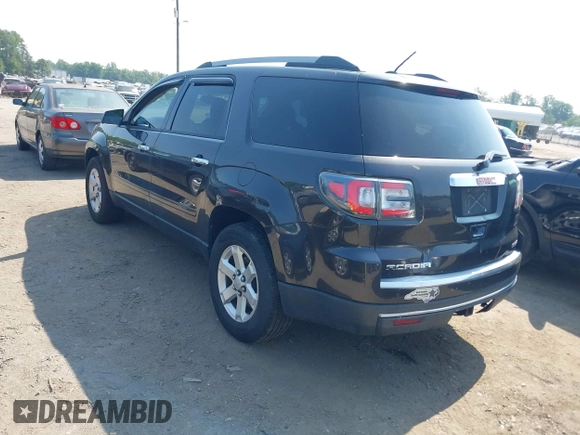 2015 GMC Acadia SLE with VIN 1GKKVNED3FJ283844, listed as a IAAI auction lot 42479717 with 185,574 mi miles and . Bid and sale history available at DreamBid. Image 3.
