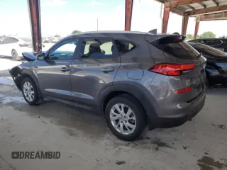 2021 Hyundai Tucson Value with VIN KM8J33A41MU350178, listed as a Copart auction lot 53806415 with 23,191 mi miles and Non repairable. Bid and sale history available at DreamBid. Image 2.