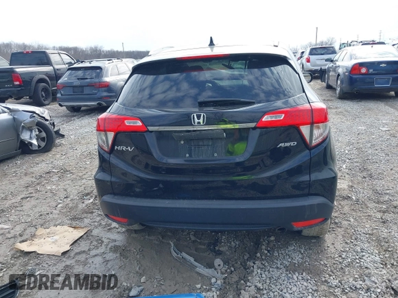 2021 Honda HR-V EX with VIN 3CZRU6H53MM754876, listed as a IAAI auction lot 41708671 with 1 mi miles. Bid and sale history available at carsss.com. Image 16.