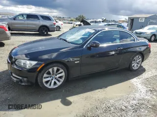 2013 BMW 3 Series 328i with VIN WBADW7C55DE440219, listed as a Copart auction lot 48355305 with 91,491 mi miles and Salvage Title. Bid and sale history available at carsss.com. Image 1.