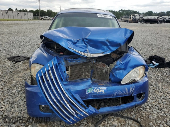 2006 Chrysler PT Cruiser Limited with VIN 3A8FY68B36T297734, listed as a Copart auction lot 70005574 with 156,272 mi miles and Salvage Title. Bid and sale history available at carsss.com. Image 5.