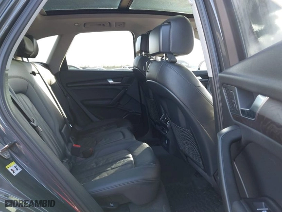 2018 Audi Q5 Premium Plus with VIN WA1BNAFY2J2019016, listed as a IAAI auction lot 41213051 with 90,174 mi miles. Bid and sale history available at carsss.com. Image 8.