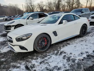 2017 Mercedes-Benz SL-Class SL 63 AMG with VIN WDDJK7EA5HF044924, listed as a Copart auction lot 87028304 with 0 mi miles and Non Repairable. Bid and sale history available at carsss.com. Image 1.