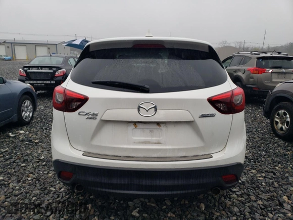 2016 Mazda CX-5 Grand Touring with VIN JM3KE4DY8G0728765, listed as a Copart auction lot 51625825 with 141,681 mi miles and Salvage Title. Bid and sale history available at carsss.com. Image 6.
