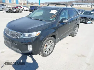 2015 Kia Sorento SX with VIN 5XYKWDA70FG565779, listed as a IAAI auction lot 41675010 with 134,060 mi miles. Bid and sale history available at carsss.com. Image 2.