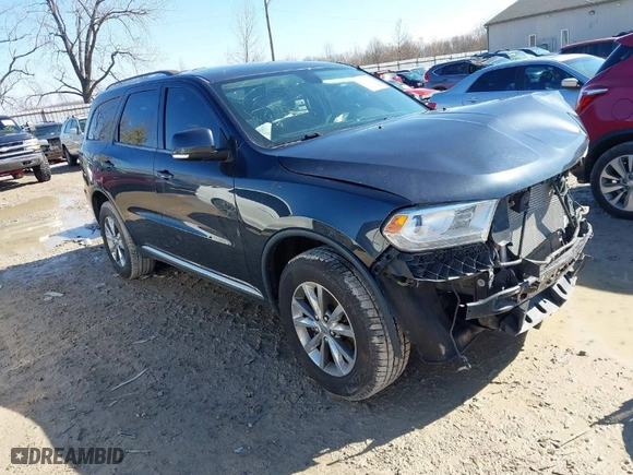 2014 Dodge Durango Limited with VIN 1C4RDJDG9EC475452, listed as a IAAI auction lot 41861018 with 203,417 mi miles. Bid and sale history available at carsss.com. Image 1.