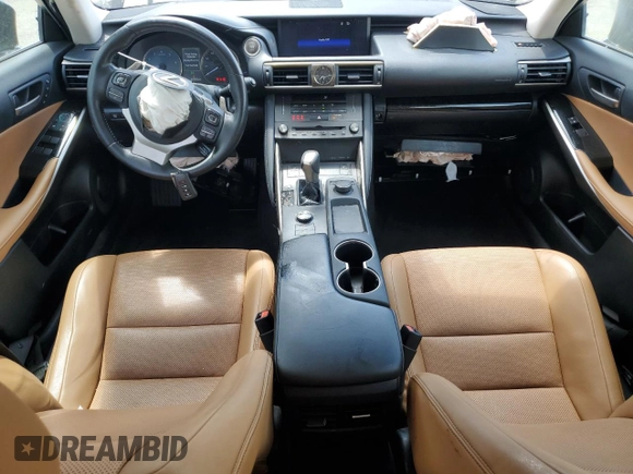 2019 Lexus IS 300 with VIN JTHBA1D25K5088023, listed as a Copart auction lot 59732565 with 63,185 mi miles and Salvage title. Bid and sale history available at DreamBid. Image 8.