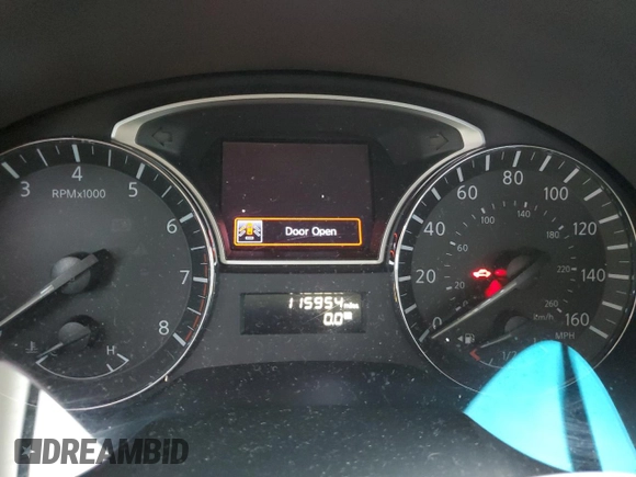 2015 Nissan Altima SV with VIN 1N4AL3AP4FC587793, listed as a Copart auction lot 80141444 with 115,954 mi miles and Salvage Title. Bid and sale history available at DreamBid. Image 9.