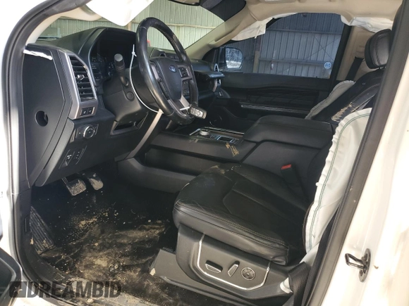 2019 Ford Expedition Max Platinum with VIN 1FMJK1LT3KEA67672, listed as a Copart auction lot 58513655 with 149,608 mi miles and Salvage title. Bid and sale history available at DreamBid. Image 7.