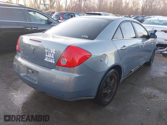 2008 Pontiac G6 with VIN 1G2ZG57B284231532, listed as a IAAI auction lot 41709413 with 276,415 mi miles. Bid and sale history available at carsss.com. Image 4.