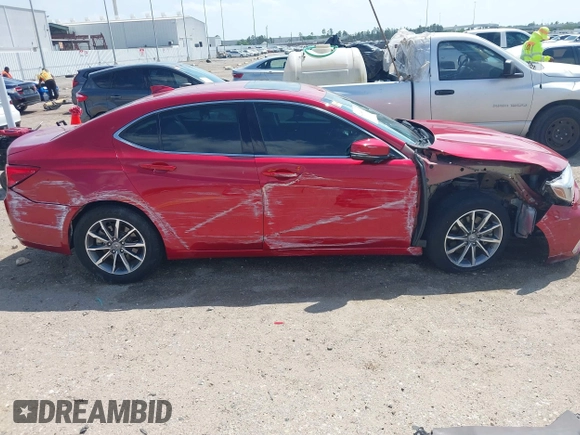 2020 Acura TLX w/Technology Pkg with VIN 19UUB1F55LA015601, listed as a IAAI auction lot 42044832 with 51,442 mi miles. Bid and sale history available at carsss.com. Image 14.