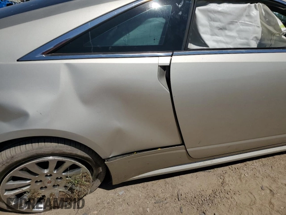 2013 Cadillac CTS Performance with VIN 1G6DC1E35D013318V, listed as a Copart auction lot 66292624 with 123,990 mi miles and Salvage title. Bid and sale history available at DreamBid. Image 10.