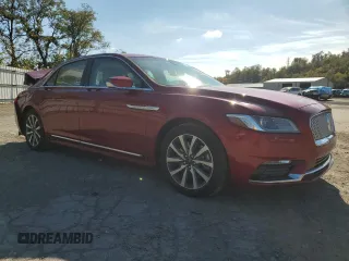 2017 Lincoln Continental Premiere with VIN 1LN6L9VKXH5602155, listed as a Copart auction lot 70815903 with 35,905 mi miles and Salvage Title. Bid and sale history available at carsss.com. Image 4.