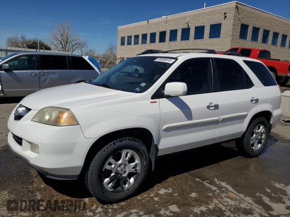 2006 Acura MDX Touring with VIN 2HNYD18606H515505, listed as a Copart auction lot 50630815 with 162,417 mi miles and Salvage Title. Bid and sale history available at carsss.com. Image 1.