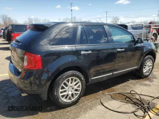 2011 Ford Edge SEL with VIN 2FMDK3JC1BBB26693, listed as a Copart auction lot 52870505 with 124,212 mi miles and Clean Title. Bid and sale history available at DreamBid. Image 3.