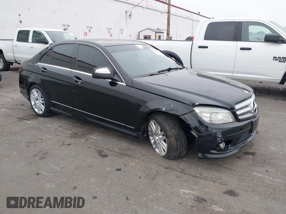 2009 Mercedes-Benz C 300 Sport with VIN WDDGF54X39R059754, listed as a IAAI auction lot 41468979 with 182,285 mi miles and . Bid and sale history available at DreamBid. Image 1.