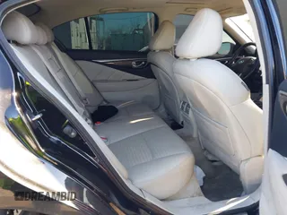 2015 Infiniti Q50 Premium with VIN JN1BV7AR6FM393586, listed as a IAAI auction lot 41683059 with 125,991 mi miles. Bid and sale history available at carsss.com. Image 8.