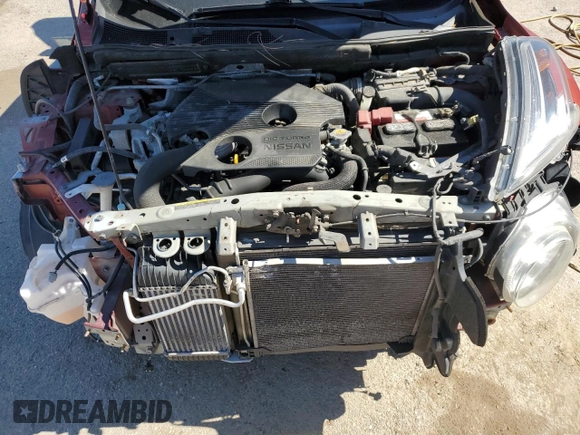 2015 Nissan Juke SV with VIN JN8AF5MV7FT558459, listed as a Copart auction lot 46813295 with 91,593 mi miles and Salvage title. Bid and sale history available at DreamBid. Image 11.