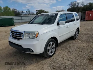 2013 Honda Pilot EX-L with VIN 5FNYF3H56DB014981, listed as a Copart auction lot 48182055 with 222,663 mi miles and Salvage Title. Bid and sale history available at DreamBid. Image 1.