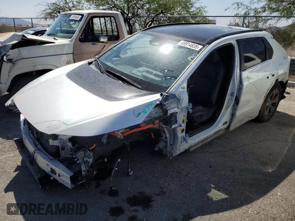 2024 Toyota bZ4X XLE with VIN JTMABACA2RA070499, listed as a Copart auction lot 59914835 with 23,530 mi miles and Salvage title. Bid and sale history available at DreamBid. Image 1.