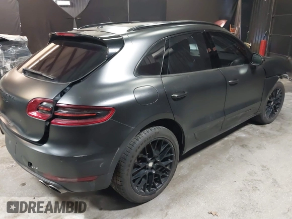 2015 Porsche Macan S with VIN WP1AB2A55FLB62653, listed as a IAAI auction lot 41733814 with 83,931 mi miles and . Bid and sale history available at DreamBid. Image 4.