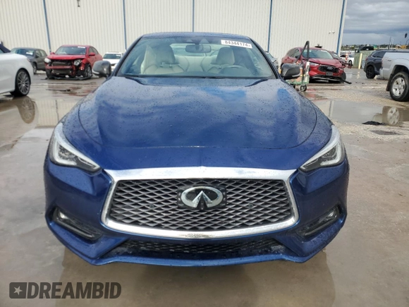 2018 Infiniti Q60 Sport with VIN JN1EV7EKXJM342904, listed as a Copart auction lot 84344174 with 32,239 mi miles and Non Repairable. Bid and sale history available at DreamBid. Image 5.