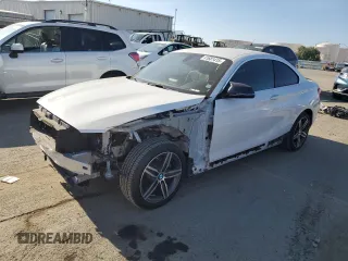 2017 BMW 2 Series 230i with VIN WBA2F9C35HV984131, listed as a Copart auction lot 41681415 with 53,569 mi miles and Salvage Title. Bid and sale history available at carsss.com. Image 1.