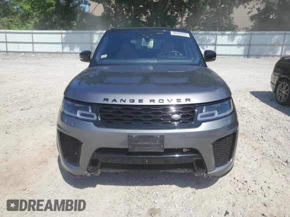 2018 Land Rover Range Rover Sport SVR with VIN SALWZ2SE9JA188901, listed as a Copart auction lot 60599224 with 67,573 mi miles and Clean Title. Bid and sale history available at carsss.com. Image 5.