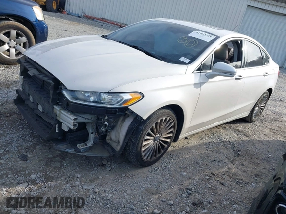 2015 Ford Fusion Titanium with VIN 3FA6P0K92FR274994, listed as a IAAI auction lot 41402325 with 157,332 mi miles. Bid and sale history available at carsss.com. Image 2.