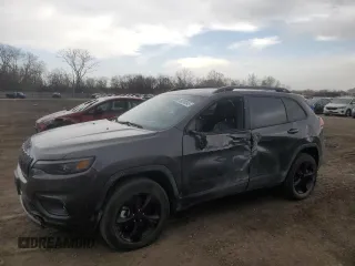 2023 Jeep Cherokee Altitude Lux with VIN 1C4PJMMBXPD101581, listed as a Copart auction lot 49298345 with 28,852 mi miles and Salvage Title. Bid and sale history available at carsss.com. Image 1.