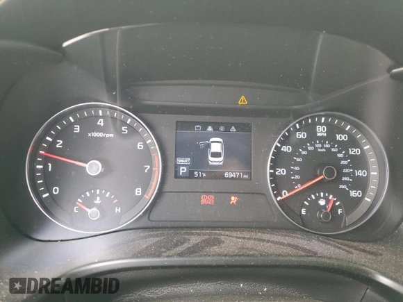 2019 Kia Forte LXS with VIN 3KPF24AD8KE027468, listed as a Copart auction lot 49697035 with 69,471 mi miles and Salvage Title. Bid and sale history available at DreamBid. Image 9.