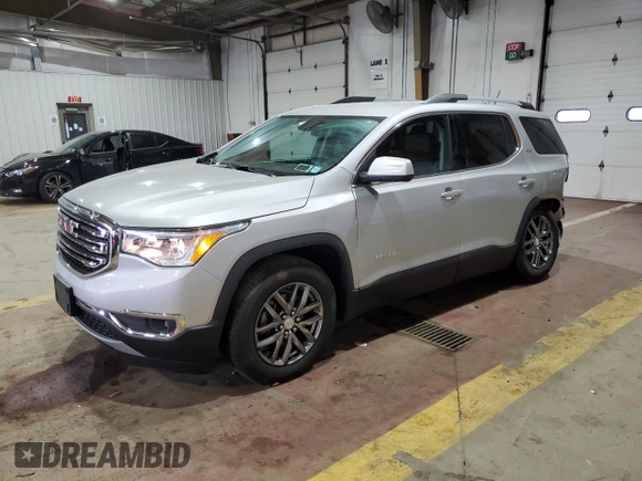 2017 GMC Acadia SLT with VIN 1GKKNULS7HZ247400, listed as a Copart auction lot 54515835 with 81,775 mi miles and Salvage Title. Bid and sale history available at carsss.com. Image 1.
