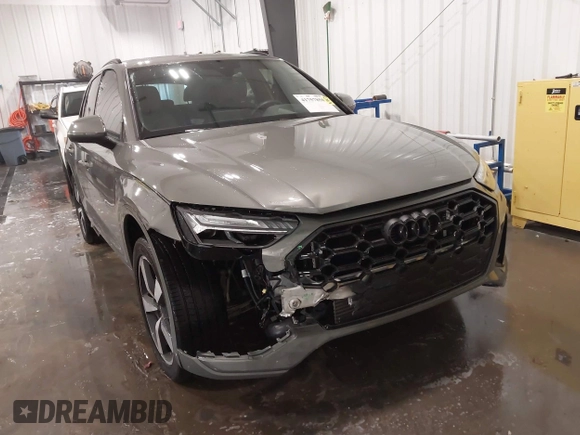 2023 Audi Q5 S line Prestige with VIN WA1FAAFY9P2114601, listed as a IAAI auction lot 41757850 with 13,898 mi miles. Bid and sale history available at carsss.com. Image 6.