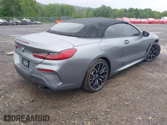 2023 BMW 8 Series 840i with VIN WBADZ2C03PCM89675, listed as a IAAI auction lot 42301276 with 6,289 mi miles and . Bid and sale history available at DreamBid. Image 4.