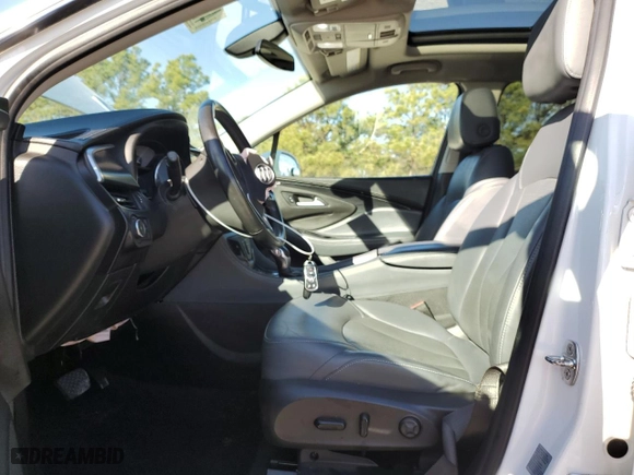 2020 Buick Envision Essence with VIN LRBFXCSA4LD159404, listed as a Copart auction lot 47497785 with 50,357 mi miles and Salvage Title. Bid and sale history available at carsss.com. Image 7.