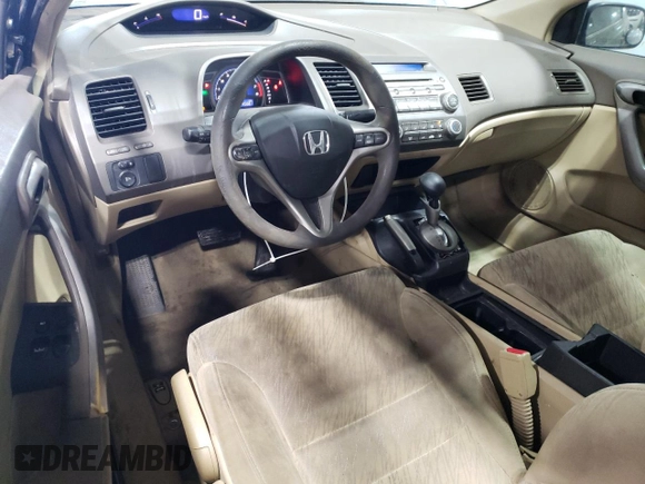 2006 Honda Civic Cpe EX with VIN 2HGFG12866H574929, listed as a Copart auction lot 53510655 with 187,006 mi miles and Salvage Title. Bid and sale history available at carsss.com. Image 8.