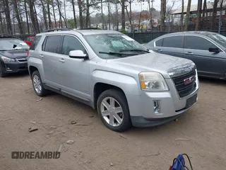 2011 GMC Terrain SLE-2 with VIN 2CTALSEC0B6470604, listed as a IAAI auction lot 41802272 with 100,185 mi miles. Bid and sale history available at carsss.com. Image 1.