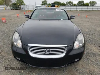 2005 Lexus SC 430 z VIN JTHFN48Y650061629, wystawiony jako Copart lot #52024015 z przebiegiem 121 450 mil mil oraz Szkoda całkowita • Salvage title. Historia ofert i sprzedaży dostępna na DreamBid. Obrazek 5.