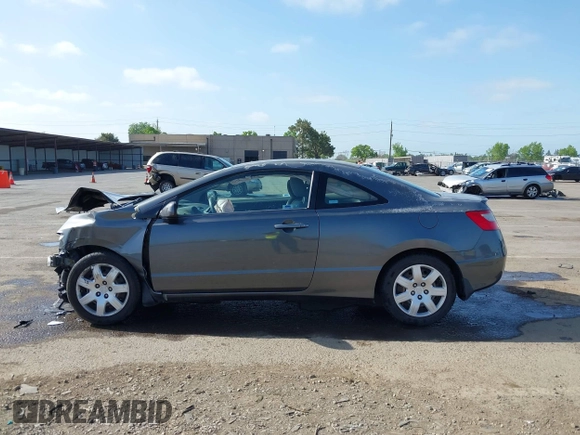 2009 Honda Civic Cpe LX with VIN 2HGFG12699H540664, listed as a IAAI auction lot 42100966 with Not Provided miles. Bid and sale history available at carsss.com. Image 15.