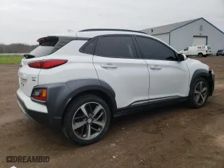 2019 Hyundai Kona Limited with VIN KM8K3CA54KU376039, listed as a Copart auction lot 82322634 with 62,025 mi miles and Salvage Title. Bid and sale history available at carsss.com. Image 3.