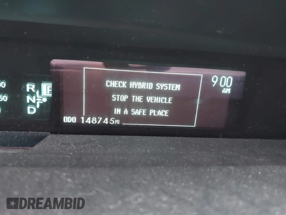 2013 Toyota Prius One z VIN JTDKN3DU4D5605091, wystawiony jako IAAI lot #41936396 z przebiegiem 148 852 mil mil oraz . Historia ofert i sprzedaży dostępna na DreamBid. Obrazek 15.