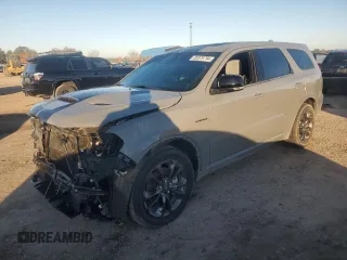 2022 Dodge Durango R/T with VIN 1C4SDHCT3NC188536, listed as a Copart auction lot 85375794 with 25,339 mi miles and Salvage title. Bid and sale history available at DreamBid. Image 1.
