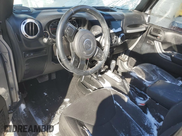 2015 Jeep Wrangler Unlimited Rubicon with VIN 1C4BJWFG2FL515084, listed as a Copart auction lot 41870545 with 114,046 mi miles and Salvage Title. Bid and sale history available at carsss.com. Image 8.