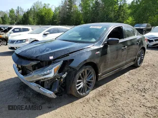 2020 Acura ILX Premium with VIN 19UDE2F83LA800299, listed as a Copart auction lot 60544375 with 75,350 mi miles and Salvage title. Bid and sale history available at DreamBid. Image 1.